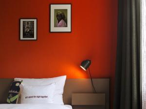 Cama ou camas em um quarto em 25hours Hotel The Trip