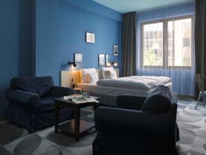 Cama ou camas em um quarto em 25hours Hotel The Trip