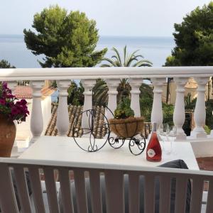 Balkón alebo terasa v ubytovaní Luxury Sea Home&Terrace