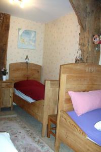 Posteľ alebo postele v izbe v ubytovaní Landhaus-Nordseekueste