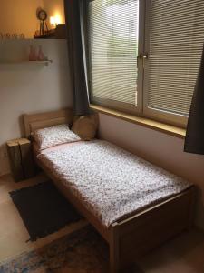Łóżko lub łóżka w pokoju w obiekcie Pension Andante