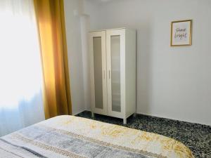 Posteľ alebo postele v izbe v ubytovaní Fuengirola Central & Beach