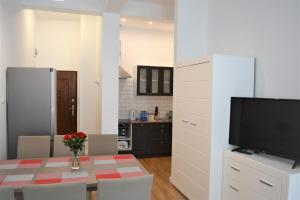 Kuchnia lub aneks kuchenny w obiekcie Apartamenty Jantar