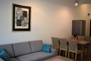 Część wypoczynkowa w obiekcie Apartamenty Jantar