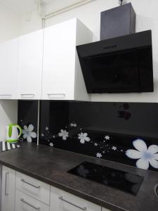Kuchyň nebo kuchyňský kout v ubytování Sweet Dreams Apartment