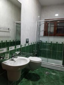 Et badeværelse på Apartman Popovic Cetinje
