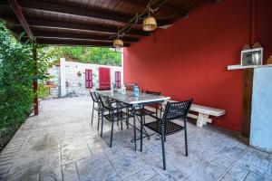 Patio nebo venkovní prostory v ubytování Ktima Kallitero Villas