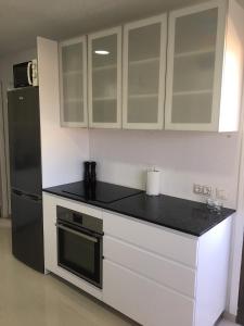 Una cocina o kitchenette en Apartment with a view