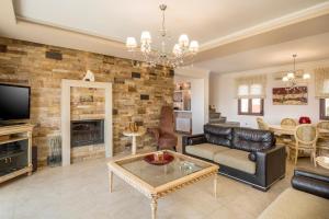 Posezení v ubytování Caneva Luxury Villa