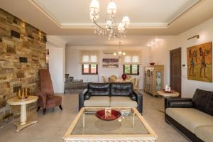 Posezení v ubytování Caneva Luxury Villa