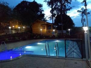 Bazén v ubytování Cozywoods Hill Resort nebo v jeho okolí