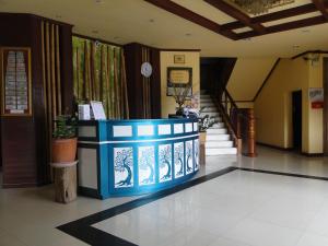 Лоби или рецепция в Charming Lao Hotel