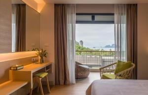 Postel nebo postele na pokoji v ubytování Panan Krabi Resort + 37 fotografií