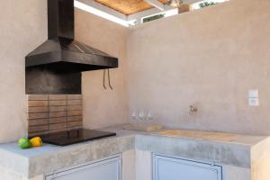Küche/Küchenzeile in der Unterkunft Ionian Horizon Villas