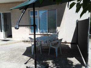 Balkón alebo terasa v ubytovaní Apartman Vlado