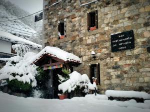 冬天的Refugio La Ardilla Real