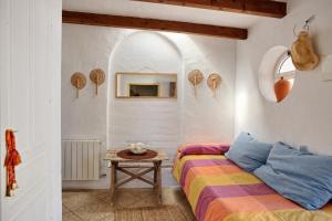 Posteľ alebo postele v izbe v ubytovaní La Casa de Bovedas Charming Inn