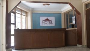 Un certificado, premio, letrero u otro documento en Hotel Lapha