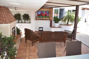 Posezení v ubytování Komfort Wellness Haus Mesa del Mar