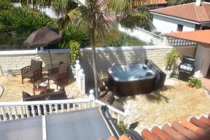 Patio nebo venkovní prostory v ubytování Komfort Wellness Haus Mesa del Mar