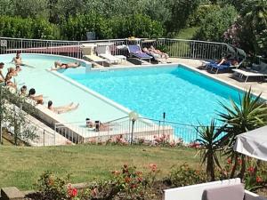 The swimming pool at or close to Il Ghetto Farm Holiday