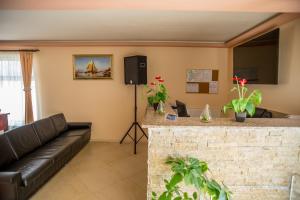 TV a/nebo společenská místnost v ubytování Andreea Residence Mamaia Nord