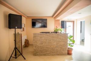 TV a/nebo společenská místnost v ubytování Andreea Residence Mamaia Nord