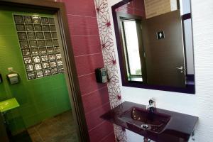 Koupelna v ubytování Hotel La Bastida
