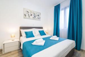 Posteľ alebo postele v izbe v ubytovaní Villa Topesa + 37 fotografií