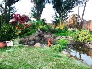Vrt ispred objekta Pisces Garden B&B