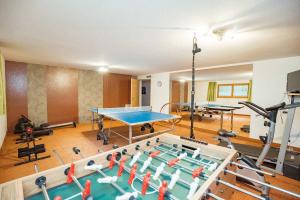 Fitness centrum a/nebo fitness zařízení v ubytování Haus Sonnseite