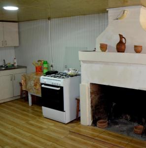 Virtuvė arba virtuvėlė apgyvendinimo įstaigoje Nunu's Guesthouse