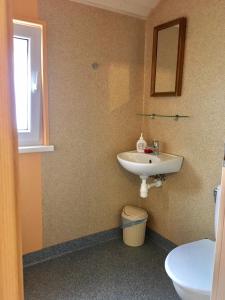 
Vonios kambarys apgyvendinimo įstaigoje Poilsio namai "Undinė"
