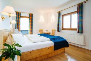 Letto o letti in una camera di Ferienhof Hoffmann