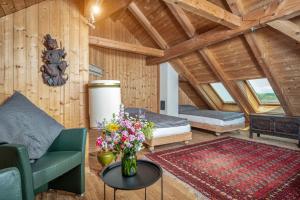 Area soggiorno di BnB DeHeimelig