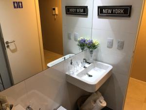 Bathroom sa Impecable monoambiente en Belgrano