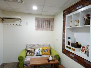 Katil atau katil-katil dalam bilik di Jilufugan B&B