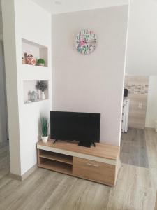 TV i/ili zabavni centar u objektu Apartmani Beljkas