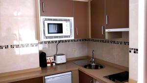 Kuchnia lub aneks kuchenny w obiekcie Seaview Fuengirola Apartment