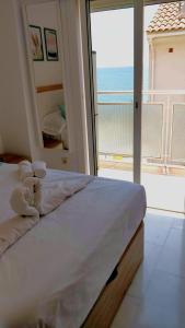 Posteľ alebo postele v izbe v ubytovaní Seaview Fuengirola Apartment