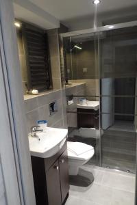 Kúpeľňa v ubytovaní Apartamenty Karkonoskie
