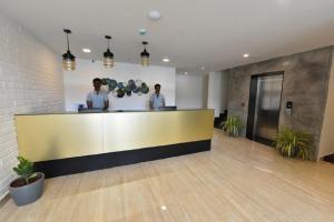 Vstupní hala nebo recepce v ubytování Vivid A Boutique Hotel