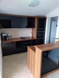 Kuchyň nebo kuchyňský kout v ubytování Apartment Ivo