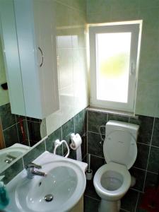 Ένα μπάνιο στο Turković Apartments