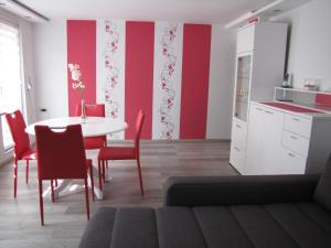 Η κουζίνα ή μικρή κουζίνα στο Spreewaldhaus Lübben