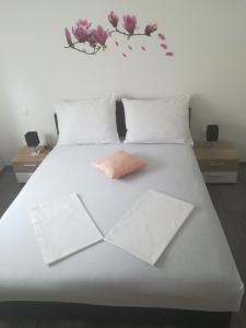 Posteľ alebo postele v izbe v ubytovaní Apartmani Ivka