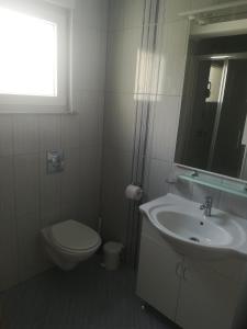 Koupelna v ubytování Apartmani Ivka