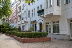 Bygningen som lejligheden ligger i