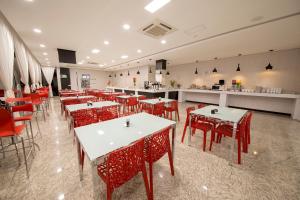 Εστιατόριο ή άλλο μέρος για φαγητό στο Hiber Hotel - Acesso a Chapecó