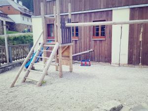 Herní místnost nebo prostor pro děti v ubytování Penzion Pupík